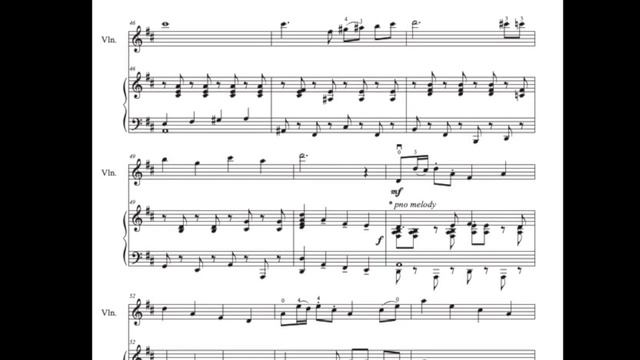 Do Re Mi for Violin with Piano Accompaniment