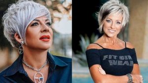 МОДНЫЕ женские стрижки 40+, 50+ 2023 года / Fashionable women's haircuts 40+, 50+ 2023