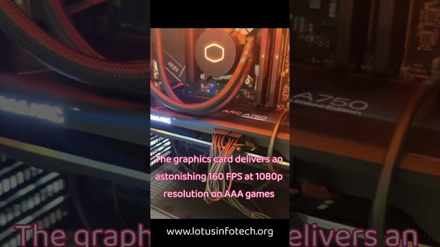 Intel Arc Gaming Limited Edition Value for money Graphics Cards. Intel GPU #intelarc #intel #gaming