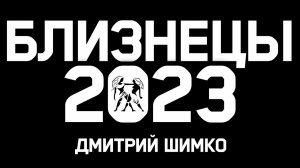 БЛИЗНЕЦЫ - ГОРОСКОП - 2023 / ДМИТРИЙ ШИМКО