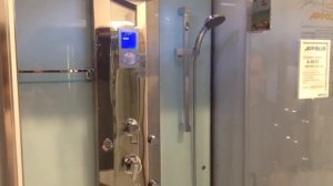Видеообзор душевой кабины с функцией турецкой сауны Appollo А 8838