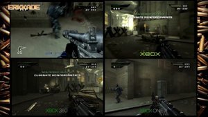 Black PS2 vs XBOX vs 360 vs ONE X