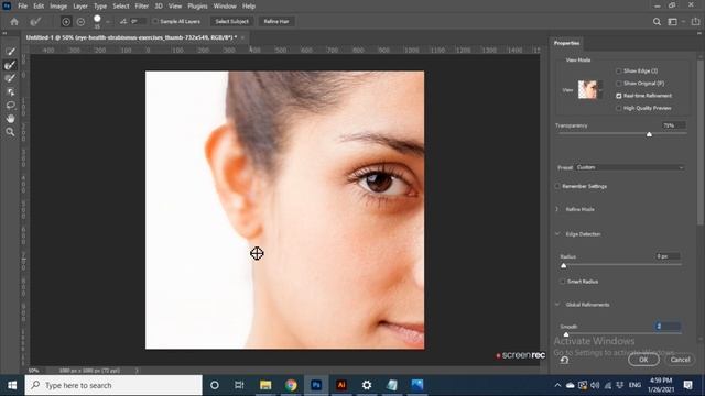 Photoshop masking demo tutorial & how to remove background with masking смотреть онлайн