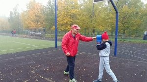 Школа бокса ИСАЕВА Н.П. Boxing school, with eng subtitles. Дистанция в боксе