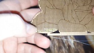 (44) Вышивка бисером по дереву для начинающих. Как я пришиваю бисер. Вышиваю бисером по дереву.