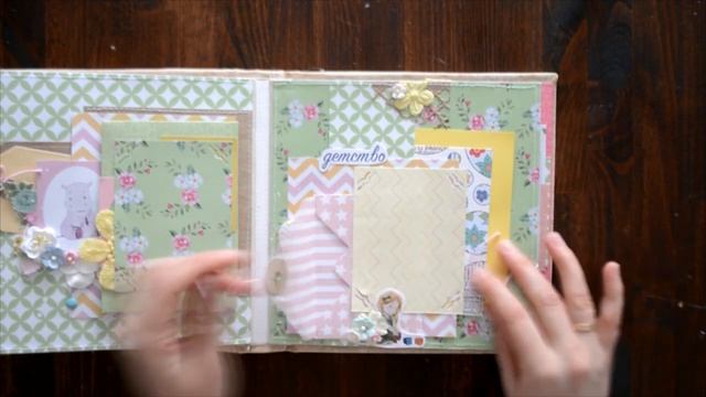 Красочный альбом для девочки / Обзор / Скрапбукинг смотреть онлайн