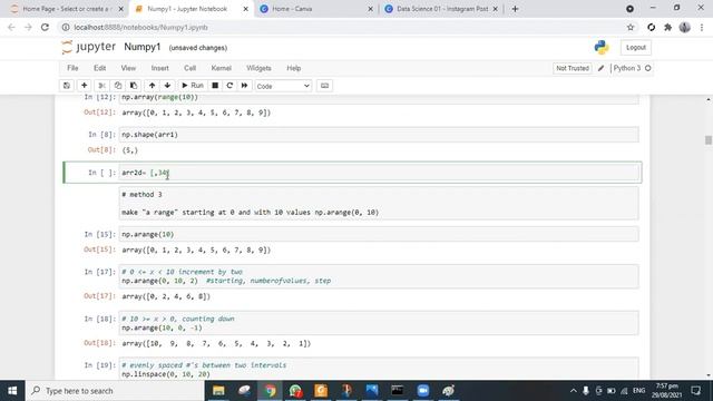 Learn Numpy Lecture 01 | Part 01 | Sir Hammad (29 Aug 2021) | Urdu/Hindi смотреть онлайн
