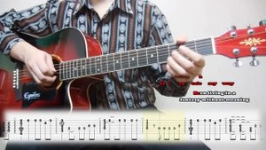 Left Outside Alone - Anastacia _ Karaoke version _ Pickerstyle acoustic guitar _Guitar Pro tabs