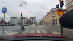 Driving in Örebro City Center | Dashcam Sweden | Daytime Driving