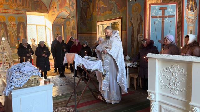 Панихида по усопшим на Вселенскую Родительскую (мясопустную) Субботу село Охотино смотреть онлайн