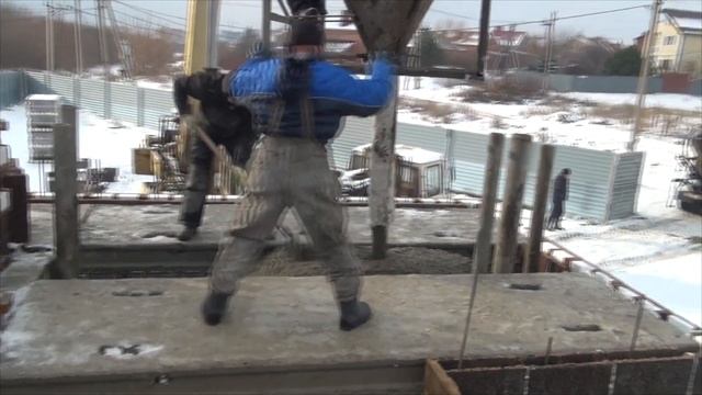 Заливка монолитных участков смотреть онлайн