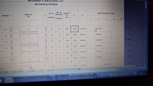 Format of bar bending schedule ( excel sheet).how to make format of bbs.