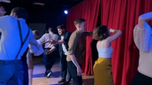 Lindy Hop Артемий Сергеев и Елена Горбачева - Jazz band "Близкие Люди" #4