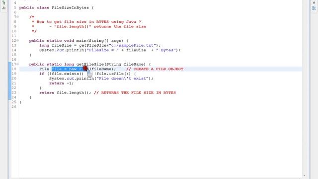 HOW TO GET FILE SIZE IN BYTES USING JAVA смотреть онлайн