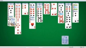 Пасьянс Паук две масти №37