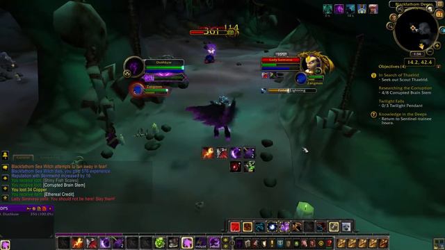 level 26 demonology warlock solo'ing Blackfathom Deeps BFD смотреть онлайн