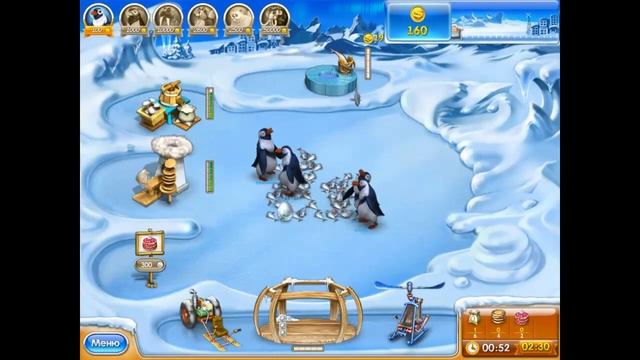 Игра Веселая ферма 3: Ледниковый Период с комментариями - Играть Онлайн!!! смотреть онлайн