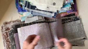 Распаковка ткани. Лоскут от Магнатекс