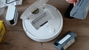 Распаковка моющих роботов-пылесосов от KARCHER RCV 3 и RCV 5/Robot Vacuum Cleaner Unboxing 2023