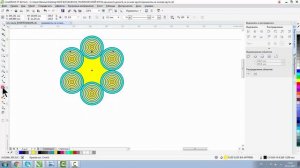 ГЕОМЕТРИЧЕСКИЙ ОРНАМЕНТ НА ОСНОВЕ КРУГА. КОРЕЛ. COREL DRAW