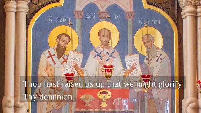 Orthodox morning prayers in English with chants (with english subtitles) смотреть онлайн
