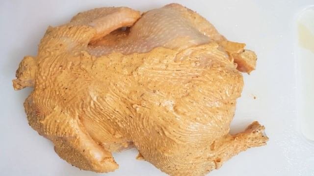 Вот,как нужно приготовить курицу!Курица запечённая в духовке с хрустящей корочкой и сочной массой