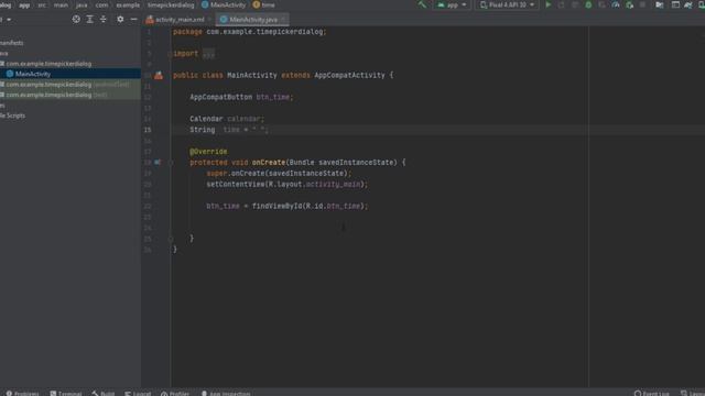 How to Implement Time Picker Dialog in Android Studio смотреть онлайн