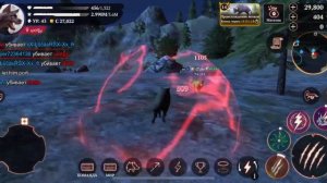 The Wolf - PVP 1K HP ||  Throwing || 43 LVL || Пвп на обычном сервере