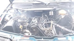 AUDI A6 C4 замена жидкости гура, мойка двигателя