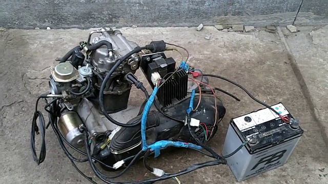 двигатель с вариатором для мини снегохода смотреть онлайн