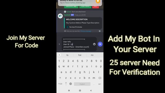 How to Create Advanced Welcome System in Aoi.js & In Discord.js | Join Server For Help