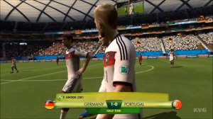 2014 FIFA World Cup Brazil - Germany vs Portugal Gameplay [HD]