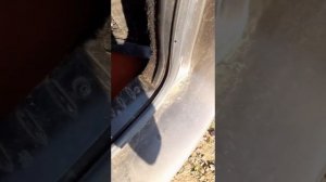Убираем ржавчину на калине 2 и красим .