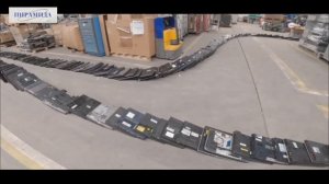 МИРОВОЙ РЕКОРД! САМОЕ ДЛИННОЕ ДОМИНО В МИРЕ  ИЗ НОУТБУКОВ!  domino .  250,000 Dominoes -    GAME ON