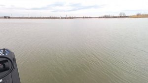 Озор прикормочного кораблика piXel Boat c автопилотом "Акваробот" и эхолотом Lucky 918.