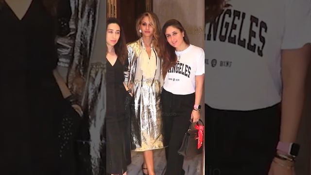 Kareena Kapoor Khan ? Karisma Kapoor ?  Natasha Poonawala  ? At Manish Malhotra ?