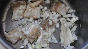 Гречка с рыбой в мультиварке