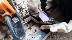 Тех осмотр и очистка бензопилы Stihl