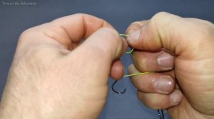 أفضل طريقة لربط أكثر من خطاف بنفس الخيط The best way to tie more than one hook with the same thread