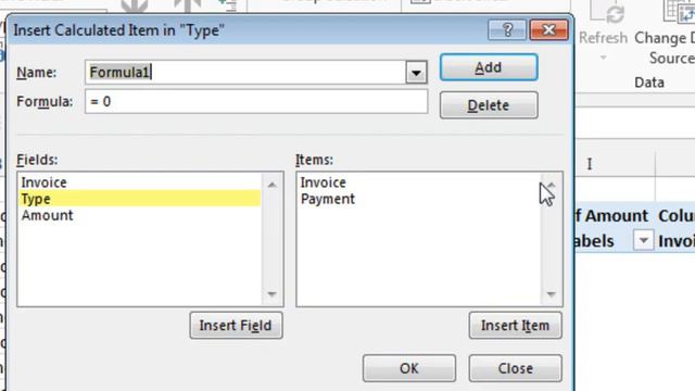 Excel - Filter Pivot Table Where Calculated Item is Not Zero - Episode 1922