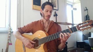 How to play "Asatoma" (Kevin James) - fingerstyle guitar tutorial (Mantra music)