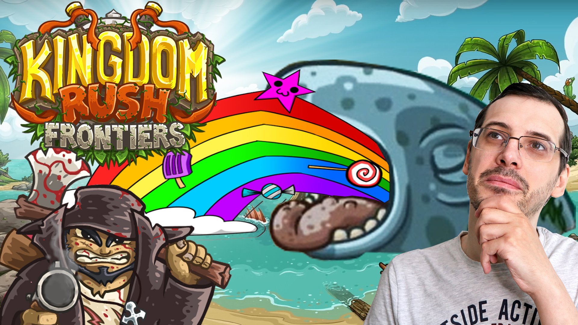 Море, солнце, башенки и много рыбы | Kingdom Rush Frontiers прохождение #11