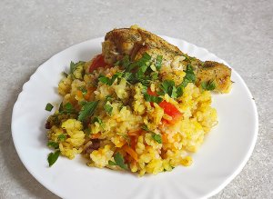 Ленивый Плов с курицей. Самый быстрый и вкусный ОБЕД или УЖИН.