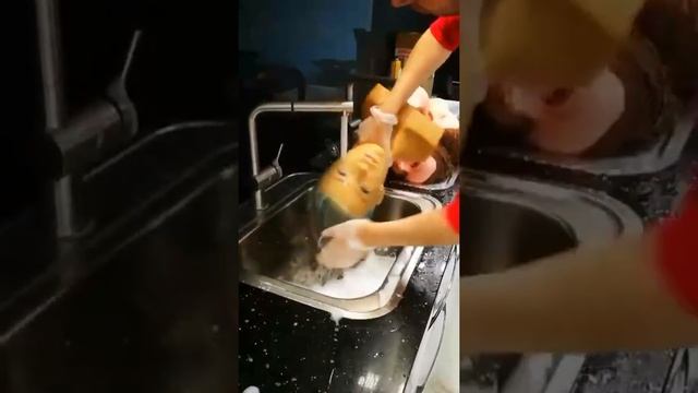 Как правильно мыть фирменный манекен от Руслана Татьянина!