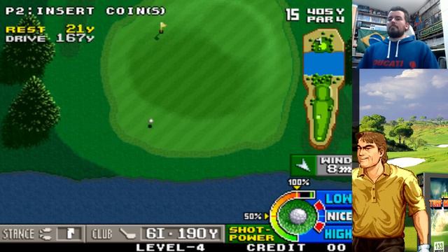 FERNANDO ALMEIDA WORLD TOUR 2024 ⛳ Neo Turf Masters (NEOGEO) - Gameplay en Español смотреть онлайн