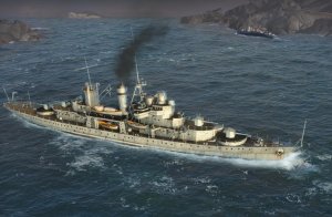 #МИРКОРАБЛЕЙ - США - крейсер "Erie"