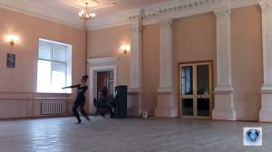 Урок народного танца - Верёвочка №2 (на середине зала)