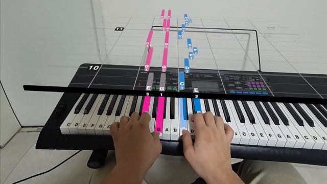 PianoVision on Quest 3 - Ode To Joy смотреть онлайн