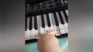 песня собачий вальс на пианино первая часть для новичков очень легко 😊👍