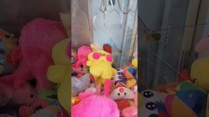 Утка лалафан и я пробую её выиграть в хватайке.